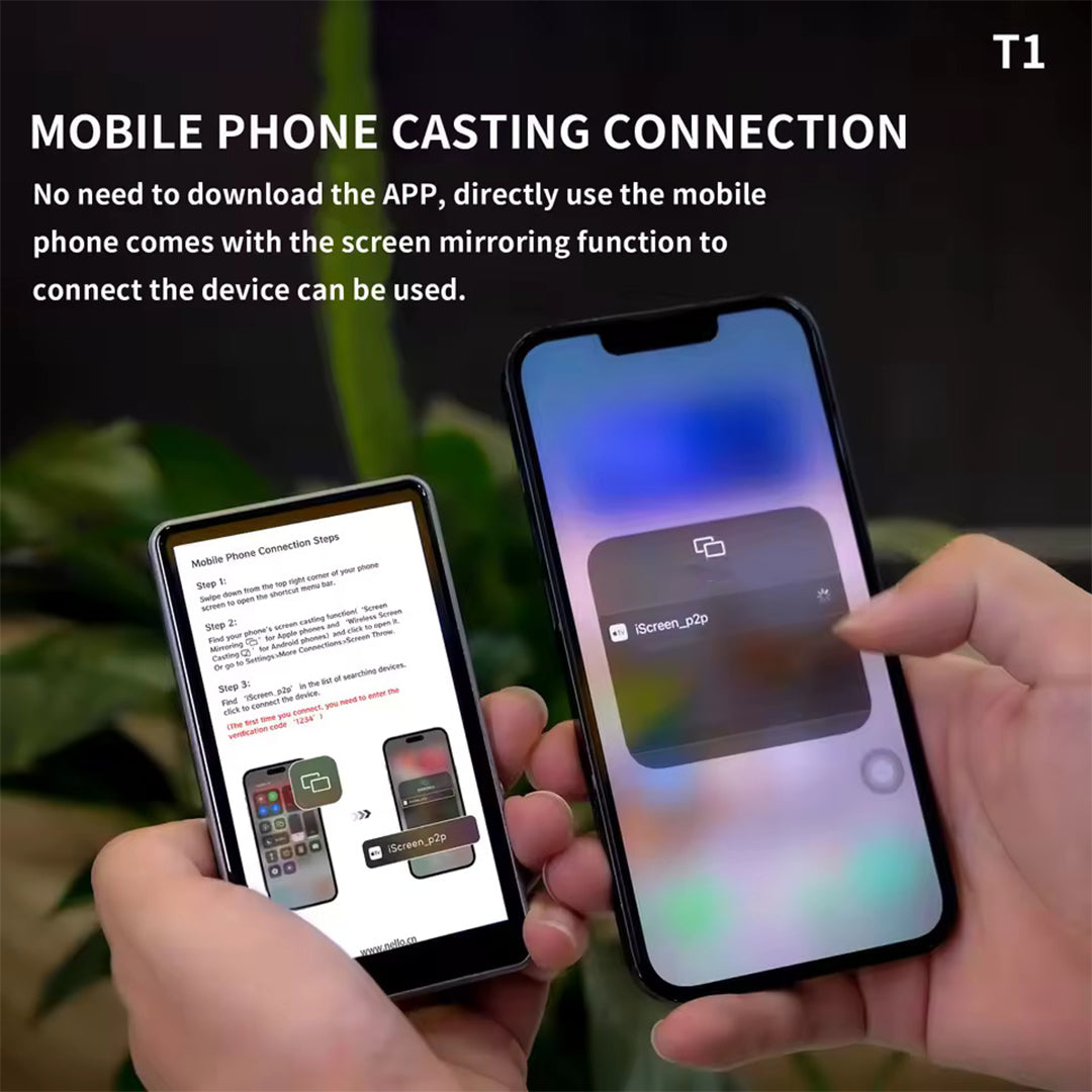 Magnetic Selfie Screen